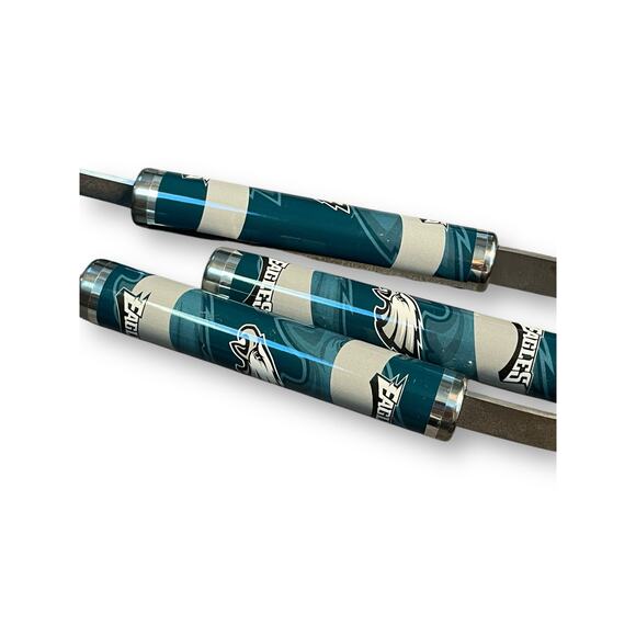 Philadelphia Eagles NFL Tailgate BBQ Grill Set Barbecue Spatula Tong Set x2 Tool - Picture 5 of 13